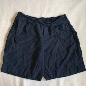 Athleta Black Linen Shorts Women’s Size 16